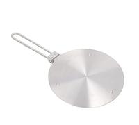 Tixiyu Piastra Diffusore di Calore in Acciaio Inossidabile Strumento di Cottura Efficiente per Fornelli a Induzione Adatto per Padelle in Ferro (24#)