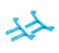 Tixiyu Pilastri Anteriori e Posteriori Robusti in Lega di Alluminio per Auto Typhon 1/10 RC, Altezza Regolabile per più Divertimento, Set Leggero da 2 Pezzi (Blu)