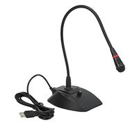 Tixiyu Registrazione Chiara del Parlato da Studio con Microfono USB per Canto, Parlato e Trasmissione Dal Vivo con Angolo Regolabile per Altoparlanti da Studio per Laptop - Materiale ABS