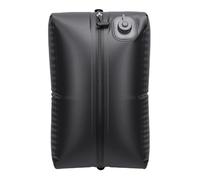 Tixiyu Sacco di Compressione Sottovuoto da Viaggio Riutilizzabile con Materiali Resistenti per un Facile Imballaggio, Perfetto per L'escursionismo e la Crociera, Dimensioni 25x15x53 Cm (Griglia Nera)