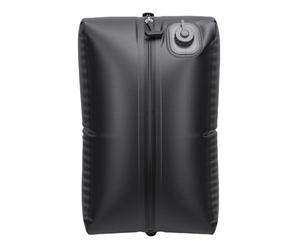 Tixiyu Sacco di Compressione Sottovuoto da Viaggio Riutilizzabile con Materiali Resistenti per un Facile Imballaggio, Perfetto per L'escursionismo e la Crociera, Dimensioni 25x15x53 Cm (Griglia Nera)