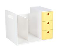 Tixiyu Scaffali Multifunzionali per Libri con Cassetti con Grande capacità per L'organizzazione di Ufficio e Scrivania, 11,6 X 8,3 X 8,5 7,9 Pollici, Ideali per la Casa e gli Spazi di Lavoro