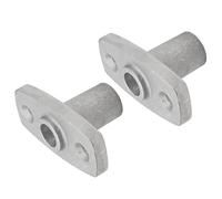 Tixiyu Supporto stabile e affidabile con connettore Rowlock di montaggio per blocco pagaia da 1/2", 2 pezzi per barche