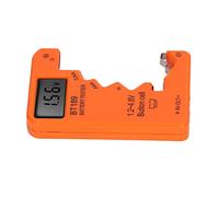 Tixiyu Tester Digitale della capacità della Batteria per Varie Batterie, Display Accurato per Stato Cattivo/basso/buono, Leggero e Compatto per il Trasporto Quotidiano, Materiale ABS (#2)