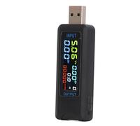 Tixiyu Tester Multifunzione USB Display LCD IPS per Rilevamento Potenza Corrente Tensione 5-36V