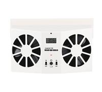 Tixiyu Ventilatore ad aria solare per auto, raffreddamento motore a doppia velocità, 3000 giri/m, modelli di auto applicabili: universale