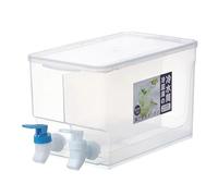 Tixqeaif 5.2L Grande Capacità D'Acqua Latte Bevande Distributore di Bevande Brocca Anti-Rovesciamento con Rubinetto In Frigorifero Succo di Frutta A