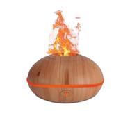 Tixqeaif Diffusore Umidificatore Vulcano Colorato da 200 Ml Ad Ultrasuoni con USB, Profumo, Essenziali e Protezione Auto-Spegnimento. Diffusore di