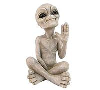 Tixqeaif Statua Marziani Set di Figurine da Giardino per la Casa, Interni Ed Esterni, Figurine da Giardino, Miniature, Decorazioni Artistiche, 11 X 6 X 6 cm
