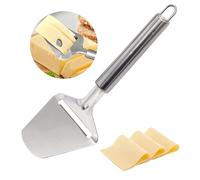 tiyiyok 1Pz Grattugia per Formaggio, Taglia Formaggio, Utensili da Cucina in Acciaio Inossidabile per Uomo e Donna, Spatola per Formaggio, Pizza, Torta, Burro, Pane, Marmellata, ecc