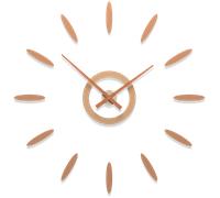 Tiziano orologio da parete componibile adesivo abbronzato 122cm
