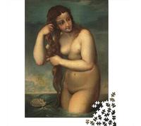 Tiziano Puzzle arte Da 1000 Pezzi, Puzzles opere d'arte famose nel mondo Per Adulti, dipinto Impossible Rompicapo, Gioco Di Abilità Colorato, Regalo Per Le Vacanze O Per Il Compleanno