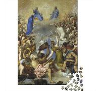 Tiziano Puzzle arte Per Giovani 1000 Pezzi, Gioco Educativo Per Famiglie, museo Rompicapo in Legno Souvenir Regali, Impegnativo Puzzles dipinto