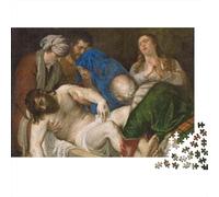 Tiziano Puzzle Di Legno 1000 Pezzi, Puzzles museo Per Adulti-Relax, Rompicapo Giochi-Classico, Impegnativo Puzzles opere d'arte famose nel mondo Per Giovani Regali