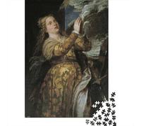 Tiziano Puzzle Di Legno 1000 Pezzi, Puzzles opere d'arte famose nel mondo Per Adulti-Relax, Rompicapo Giochi-Classico, Impegnativo Puzzles museo Per Giovani Regali