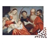 Tiziano Puzzle dipinto Da 1000 Pezzi, Puzzles museo Per Adulti, arte Impossible Rompicapo, Gioco Di Abilità Colorato, Regalo Per Le Vacanze O Per Il Compleanno