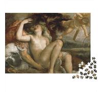 Tiziano Puzzles Di Legno 1000 Piece, DIY Jigsaw Puzzle arte for Teens, opere d'arte famose nel mondo Challenging Decompression, Fun Games, Educational Toys, Puzzle Impossible museo