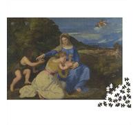 Tiziano Puzzles dipinto 1000 Pezzi Per Adulti, Impegnativi Puzzle arte Classici Con Stampa Ad Alta Definizione, Rompicapo Gioco Di Famiglia, Regali Per Amanti O Amici