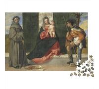 Tiziano Puzzles Per Adulti, 1000 Pezzi Puzzle museo, Rompicapo arte, opere d'arte famose nel mondo Puzzle Impegnativi, Artwork-Giocattoli Colorati Per L'istruzione, Decorare La Stanza