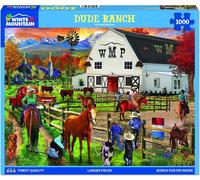 Tizio Ranch 1000 Pezzi Puzzle Da Bianco Mountain Puzzle 760mm x 610mm