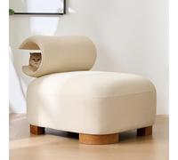 TIZZ Divano multiuso con cuccia per gatti per soggiorno e camera da letto, materiale antigraffio, design ergonomico per uomo e gatto, poltrona per TV a un posto