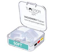 TJ-Motion be in balance - SOFT - Rilassamento della mascella e allenamento VAGUS - Supporto ottimale per disagio nella mascella, spalle, collo, schiena, paure 2 pezzi e scatola per il trasporto