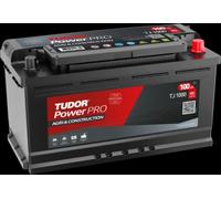 TJ1000 TUDOR TUDOR (L05) POWER PRO 100AH 850EN 353X175X190 DX B13