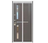 TJDWPRRD Cortina della Porta con Magnetico Pesante Trasparente Porte dello Schermo per Il Balcone della Cucina All'aperto Copertura Chiara per Il Patio Chiusura Automatica,A,95x210cm