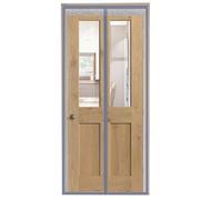 TJDWPRRD Cortina di Porta Isolata Termica Magnetica Porta a Schermo Trasparente Autoclosante per Il Soggiorno Patio Copertura di Partizione Chiara Apertura a Doppia Faccia,A,2.95x6.72ft