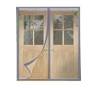 TJDWPRRD Porta a Schermo Magnetico Trasparente,Tenda Porta Calda Invernale Resistente alle Intemperie Coperchio Partizione per Camera da Letto per Patio Tenda All'aperto Senza Mani,A,3.12x6.23ft