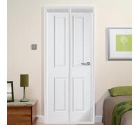 TJDWPRRD Rete Magnetica per Porta Schermo Tenda per Porta Isolante Trasparente Copertura Privacy a Chiusura Automatica per Cucina Camera da Letto Patio Copertura per Porta Interna,A,1.9x2.2m