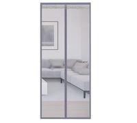 TJDWPRRD Tenda per Porta con Isolamento Termico Tenda a Pannello Trasparente per Esterni per Camera da Letto Zanzariera Magnetica Sala da Pranzo Copriporta per Balcone Corridoi,A,110x230cm