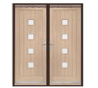 TJDWPRRD Tenda per Porta Isolata Trasparente con Chiusura Magnetica Coperchio di Porta a Schermo Chiaro per Il Balcone del Patio Apertura del Lato Sinistro o Destro Reversibile,A,27.56x82.68in