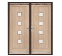TJDWPRRD Tenda per Porta Isolata Trasparente con Chiusura Magnetica Coperchio di Porta a Schermo Chiaro per Il Balcone del Patio Apertura del Lato Sinistro o Destro Reversibile,A,55.12x82.68in