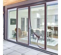 TJDWPRRD Tenda per Porta Magnetica Termica Isolata Tende a Pannello Trasparenti per Esterni Porta Schermo Balcone con Finestra Interna della Camera da Letto Copertura Porta Privacy,A,85x190cm