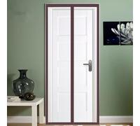 TJDWPRRD Tenda per Porta Termicamente Isolata Porta Zanzariera Magnetica per Balcone Patio Copertura per Porta della Camera da Letto Interna Schermo di Apertura Fronte-Retro,A,120x230cm