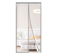 TJDWPRRD Tervato Isolato Trasparente Copertina Chiare Magnetica Senza Mani per La Camera da Letto da Cucina del Patio Porta dello Schermo di Apertura a Doppia Faccia Balcony,A,74.8x86.61″