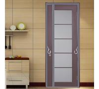 TJDWPRRD Zanzariera Magnetica per Patio Anteriore, Rete a Chiusura Automatica Senza Mani Rete in Poliestere Resistente Copriporta Reversibile con Apertura a Sinistra a Destra,A,0.8x2.2m