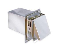 Tjernlund VH1-4 - Paraluce in alluminio per pareti laterali, 10,2 cm