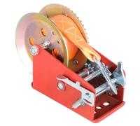 TJHSM Argano a mano resistente da 10 m, con cinghia in nylon, per pickup, barche, camion, rimorchi, barche