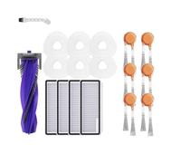 TJJKVZDECF Kit di parti di ricambio, compatibile con Narwal Freo X10 Pro | Include rullo, spazzola laterale, filtro HEPA, panno for scopa, sacchetto for la polvere(18pcs)