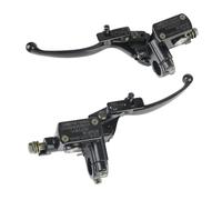 TJKIB Leva Freno Frizione Moto Universale per 50cc-250cc Sinistra Destra Cilindro Leva del Freno Idraulico Moto Leva della Frizione Pompa Frizione Maniglia A Leva del Freno