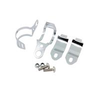 TJKIB Supporto Faro Moto Supporto per Luce di Direzione Universale per Motocicletta, 2 Pezzi, Morsetti per Forcella, Supporto per Lampada, per Forcella Anteriore della Motocicletta