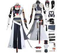 Tjlmomo Anime Grace Howard Cosplay Costume con parrucca Vestito Gioco Cosplay Adulti Koleda Belobog Uniforme Completo Set Halloween Festa Carnevale Dress Up Suit per Donne Ragazze