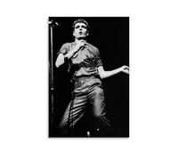 TJLTXV Ian CurtisArtistic Poster impermeabile ad alta definizione per cucina, bagno, dormitorio, senza foratura, facile da installare, decorazione multi scena, 20 x 30 cm, senza cornice