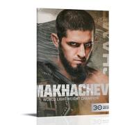 TJLTXV Islam MakhachevArtistic Poster impermeabile ad alta definizione per cucina, bagno, dormitorio, senza foratura, facile da installare, decorazione multi scena, 20 x 30 cm, stile cornice