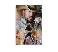 TJLTXV Jason AldeanArtistic Poster impermeabile ad alta definizione per cucina, bagno, dormitorio, senza foratura, facile da installare, decorazione multi scena, 30 x 45 cm, senza cornice