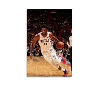 TJLTXV Joel EmbiidArtistic Poster impermeabile ad alta definizione per cucina, bagno, dormitorio, senza foratura, facile da installare, decorazione multi scena, 30 x 45 cm, senza cornice