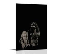 TJLTXV Poster artistico impermeabile ad alta definizione di Chris Cornell, per cucina, bagno, dormitorio, senza foratura, facile da installare, decorazione multi scena, 20 x 30 cm, stile cornice
