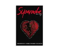 TJLTXV Superache-Conan GrayArtistic Poster impermeabile ad alta definizione per cucina, bagno, dormitorio, senza foratura, facile da installare, decorazione multi scena, 20 x 30 cm, senza cornice